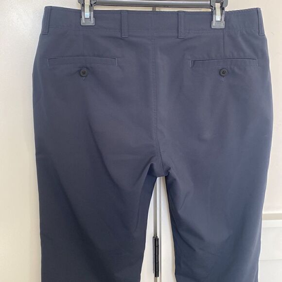 Roundtree & Yorke Bluish Performance Flex Pants Straight Leg Men's Size 34/30 - Picture 4 of 14